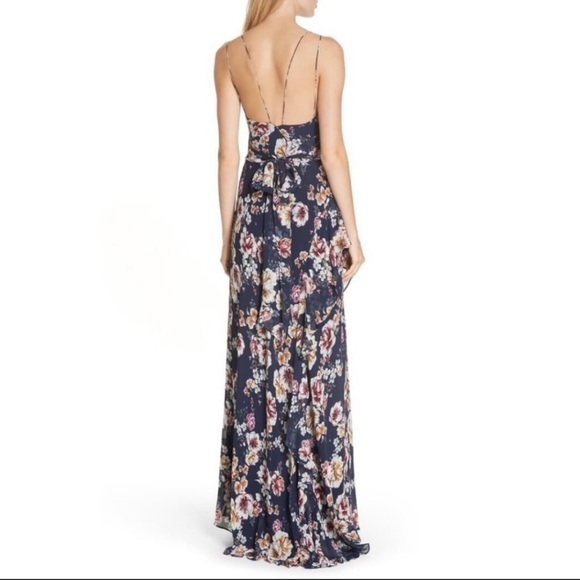 NICHOLAS Floral Silk Georgette Maxi Dress - Picture 5 of 8